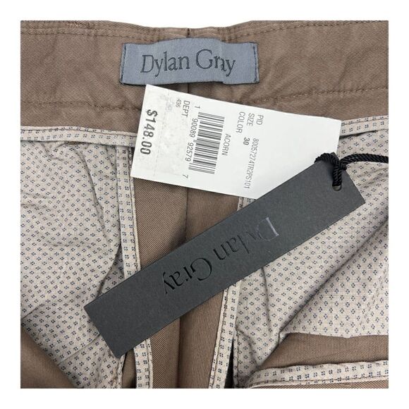 New Dylan Gray Men US 30âBrown Pants Regular Fit Cargo Casualâ - Picture 9 of 12
